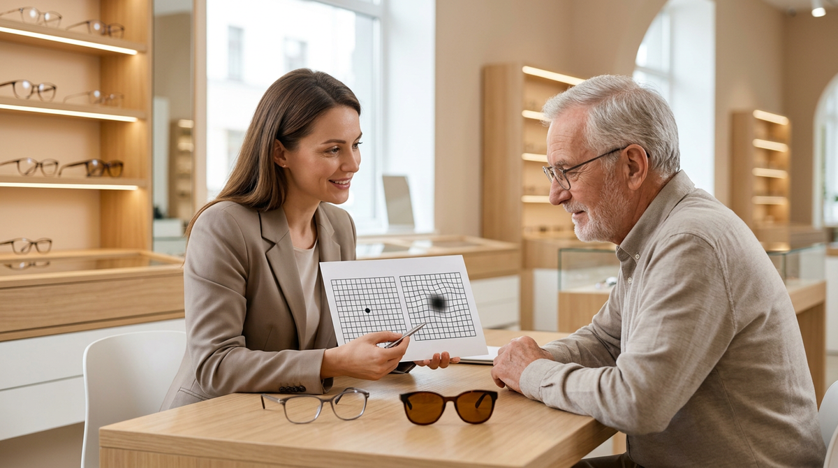 DMLA : rôle de l’opticien dans la prévention et le suivi