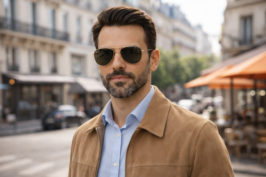 Lunettes de soleil aviateur homme : un classique, mais comment le porter aujourd’hui ?