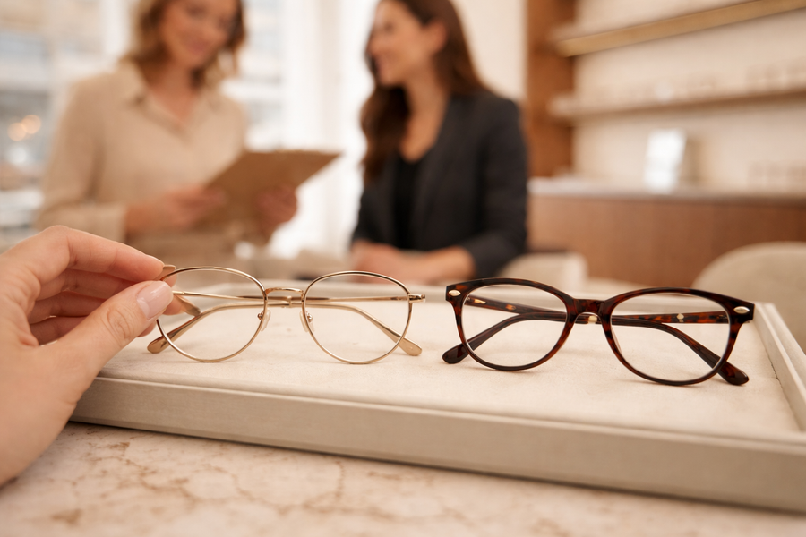 Montures métalliques ou acétate : quand privilégier le métal pour ses lunettes ?
