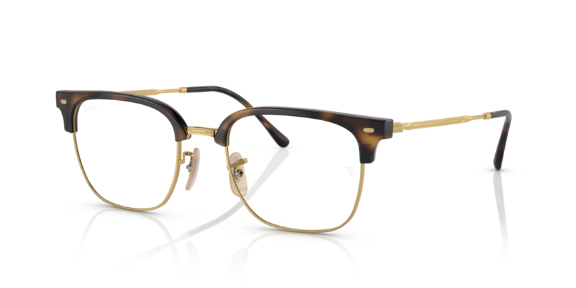 Lunettes de vue Ray-Ban RX7216 Mixte Or