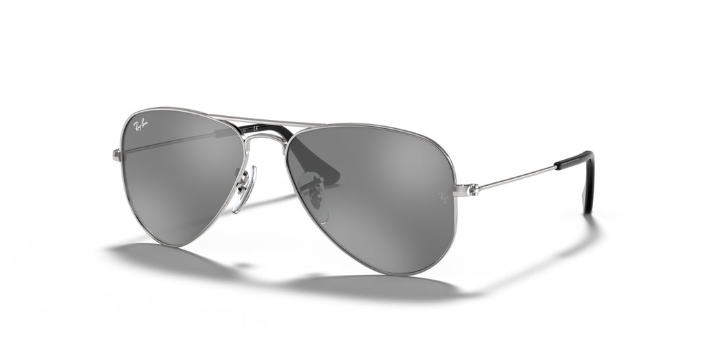 Lunettes de soleil enfant Ray-Ban RJ9506S Aviator Junior Enfant Argent