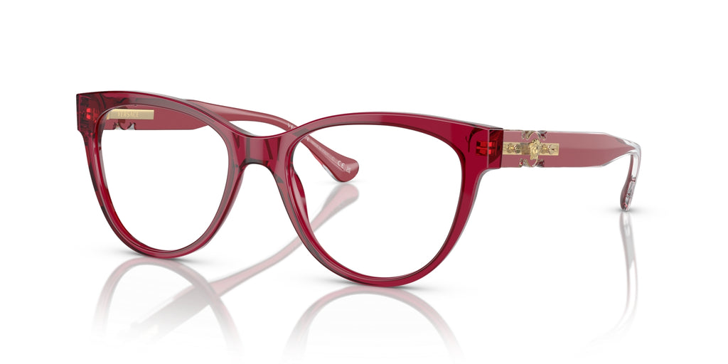 Lunettes de vue Versace VE3304 Femme Rouge