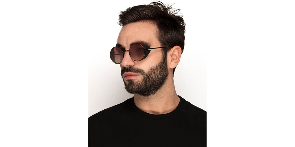 Lunettes de soleil BLACK ROCK Mixte Doré