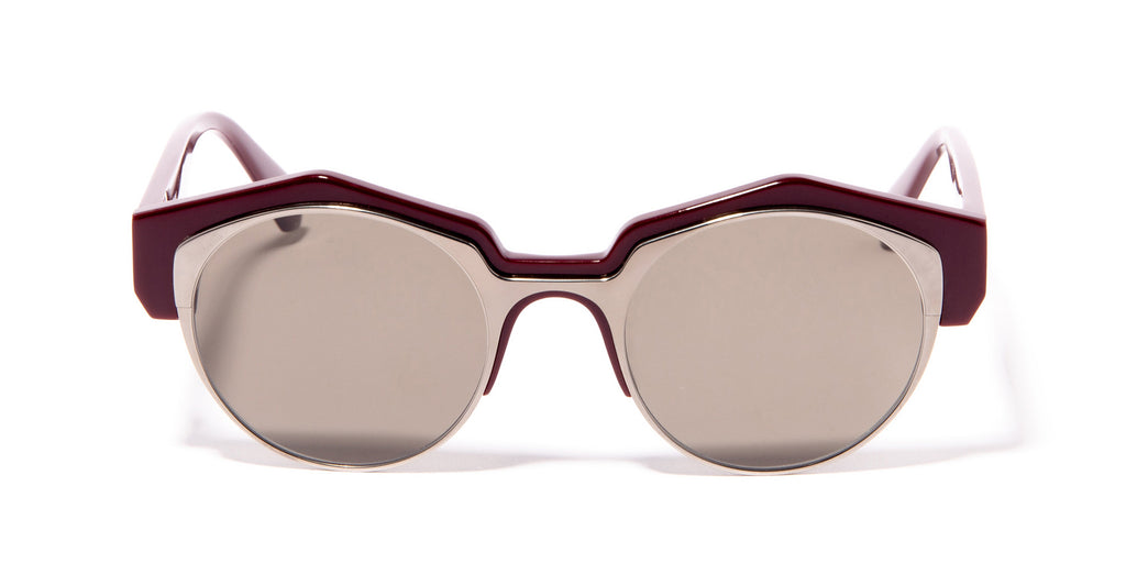 Lunettes de soleil JOE Mixte Rouge