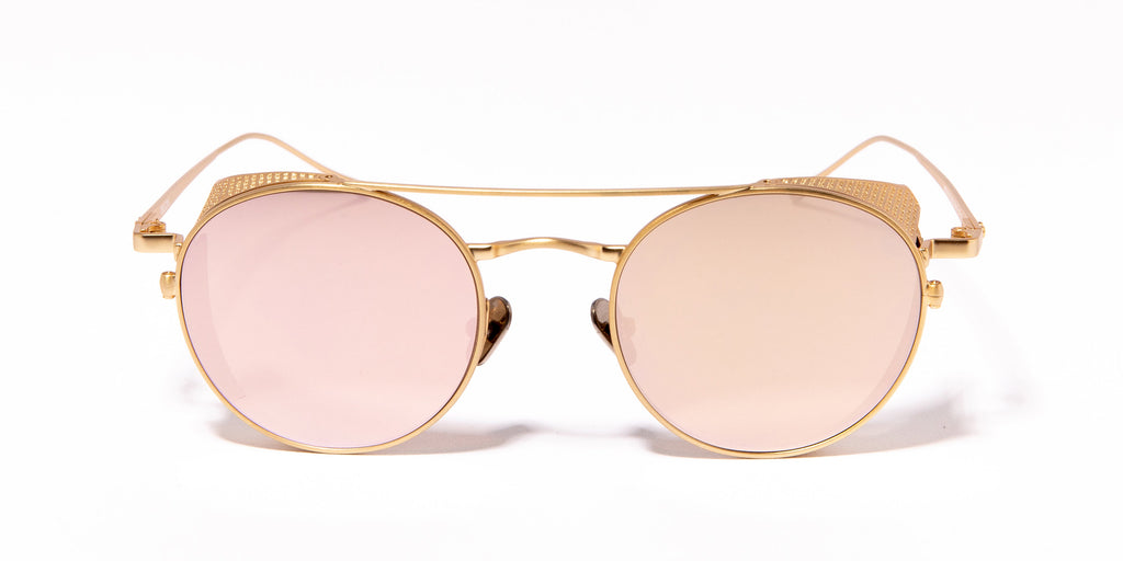 Lunettes de soleil BROOKLYN Mixte Doré