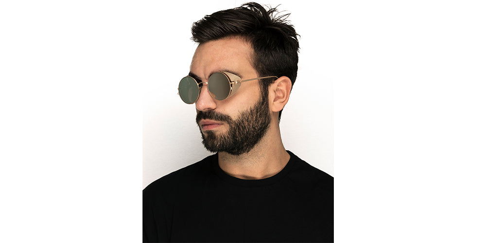 Lunettes de soleil BLACK ROCK Mixte Doré