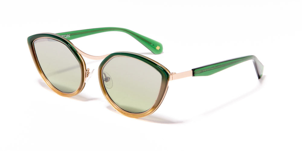 Lunettes de soleil ZOE Femme Vert