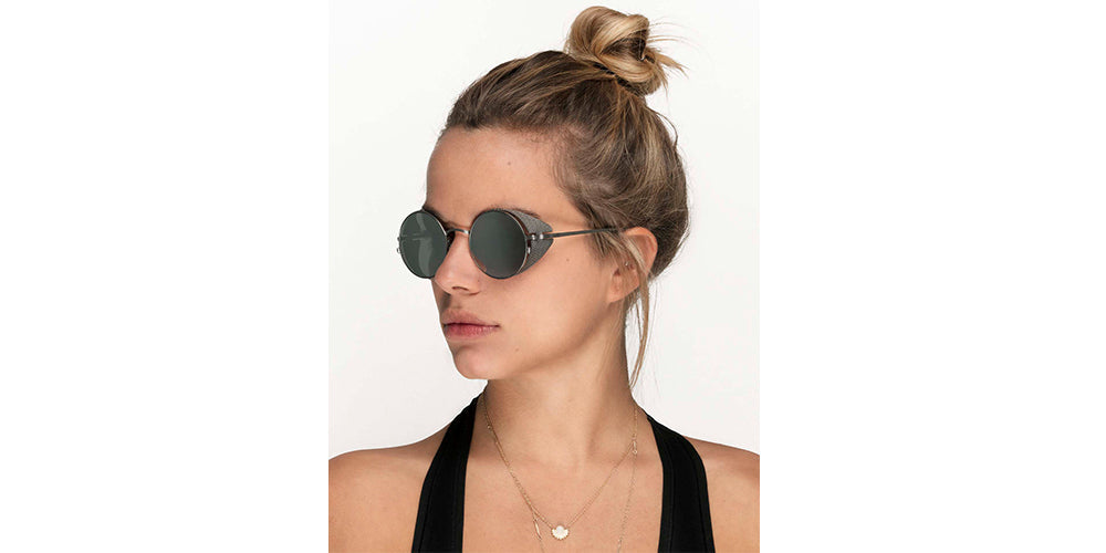 Lunettes de soleil BLACK ROCK Mixte Doré