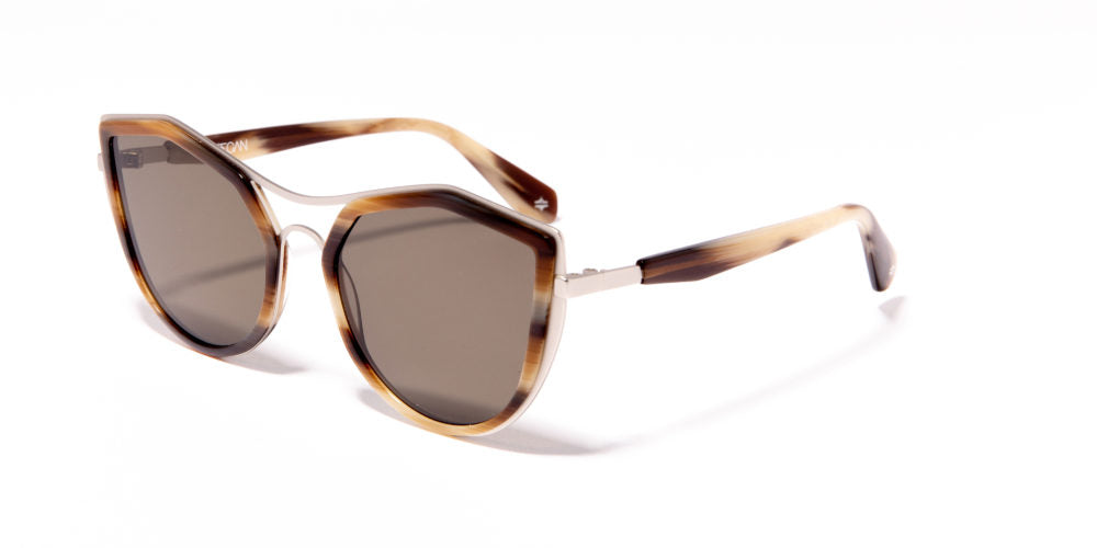Lunettes de soleil YAEL Femme Marron