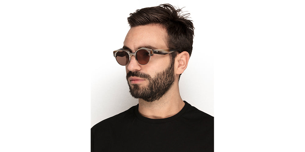 Lunettes de soleil VICK Mixte Marron