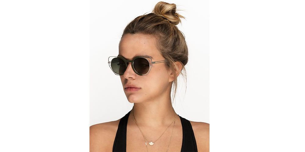 Lunettes de soleil NAT Femme Marron