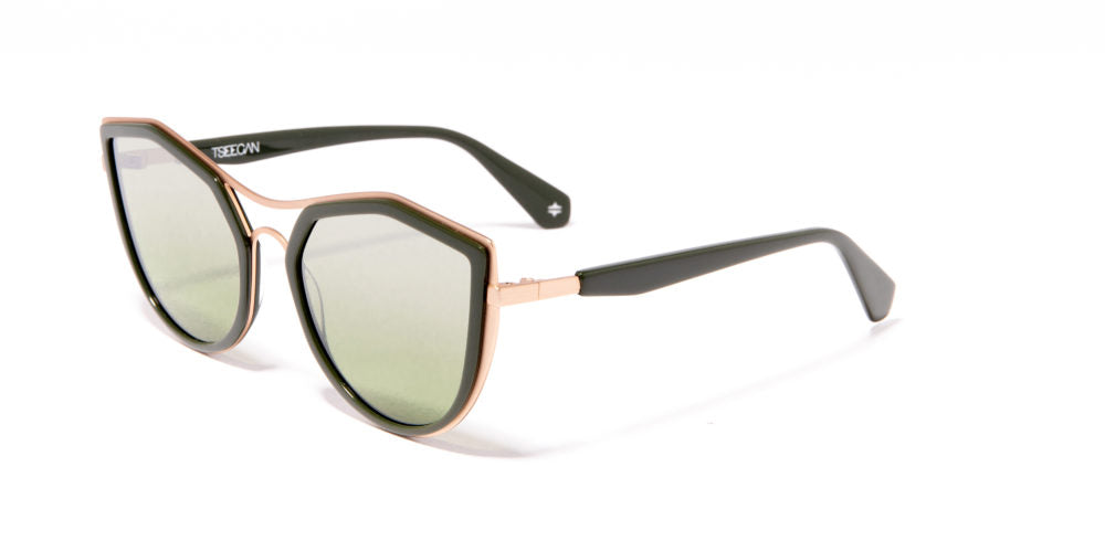 Lunettes de soleil YAEL Femme Vert