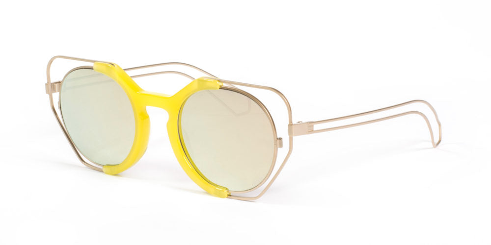 Lunettes de soleil NAT Femme Jaune