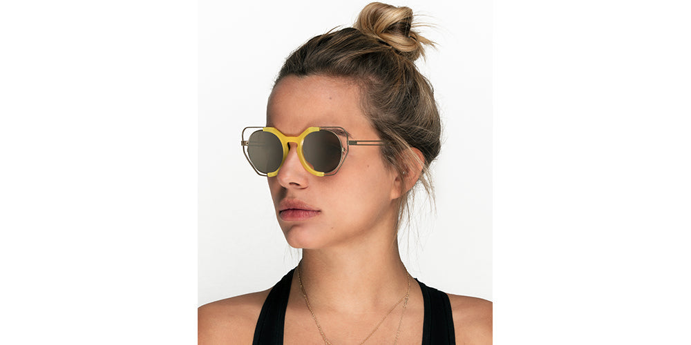 Lunettes de soleil NAT Femme Marron